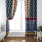 Toghu Bamenda Window Curtain Cameroon Traditional Pattern