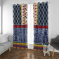 Toghu Bamenda Window Curtain Cameroon Traditional Pattern
