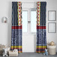 Toghu Bamenda Window Curtain Cameroon Traditional Pattern