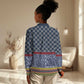Toghu Bamenda Women Casual Shirt Cameroon Traditional Pattern