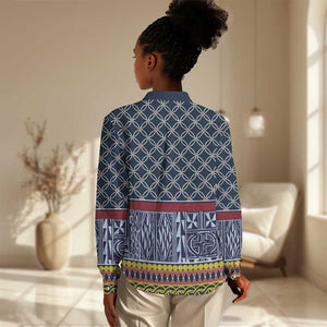 Toghu Bamenda Women Casual Shirt Cameroon Traditional Pattern