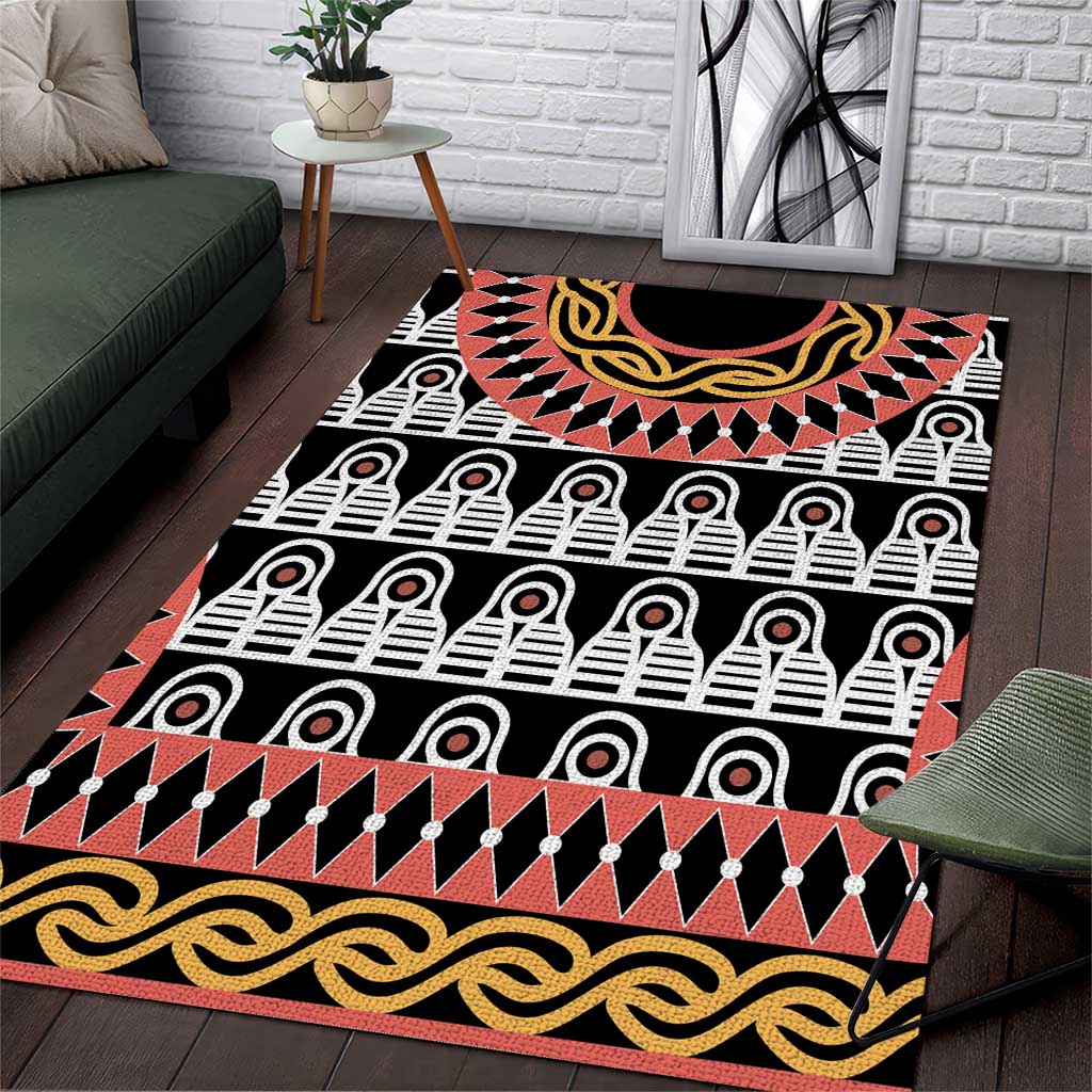 Cameroon Area Rug Toghu Traditional Pattern