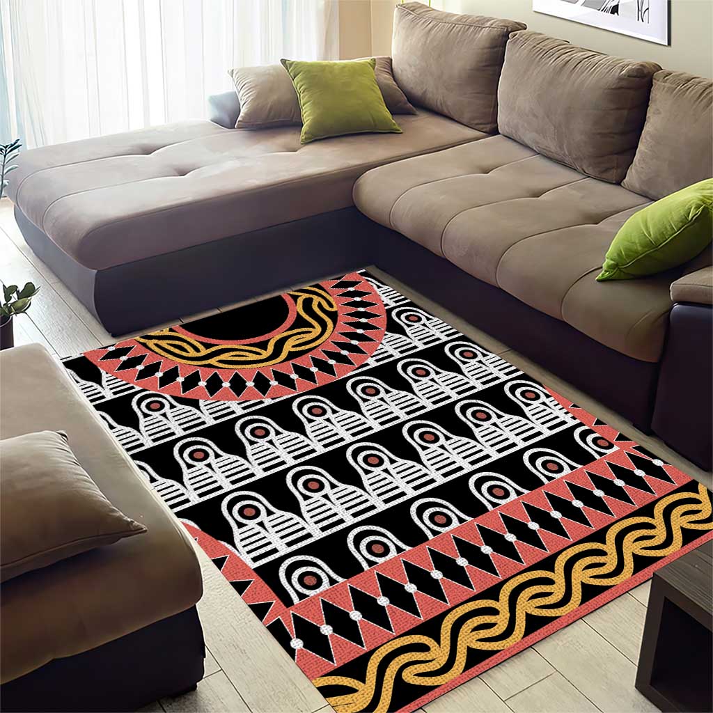 Cameroon Area Rug Toghu Traditional Pattern