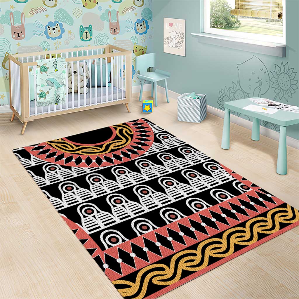 Cameroon Area Rug Toghu Traditional Pattern
