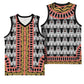 Cameroon Basketball Jersey Toghu Traditional Pattern - African Pride