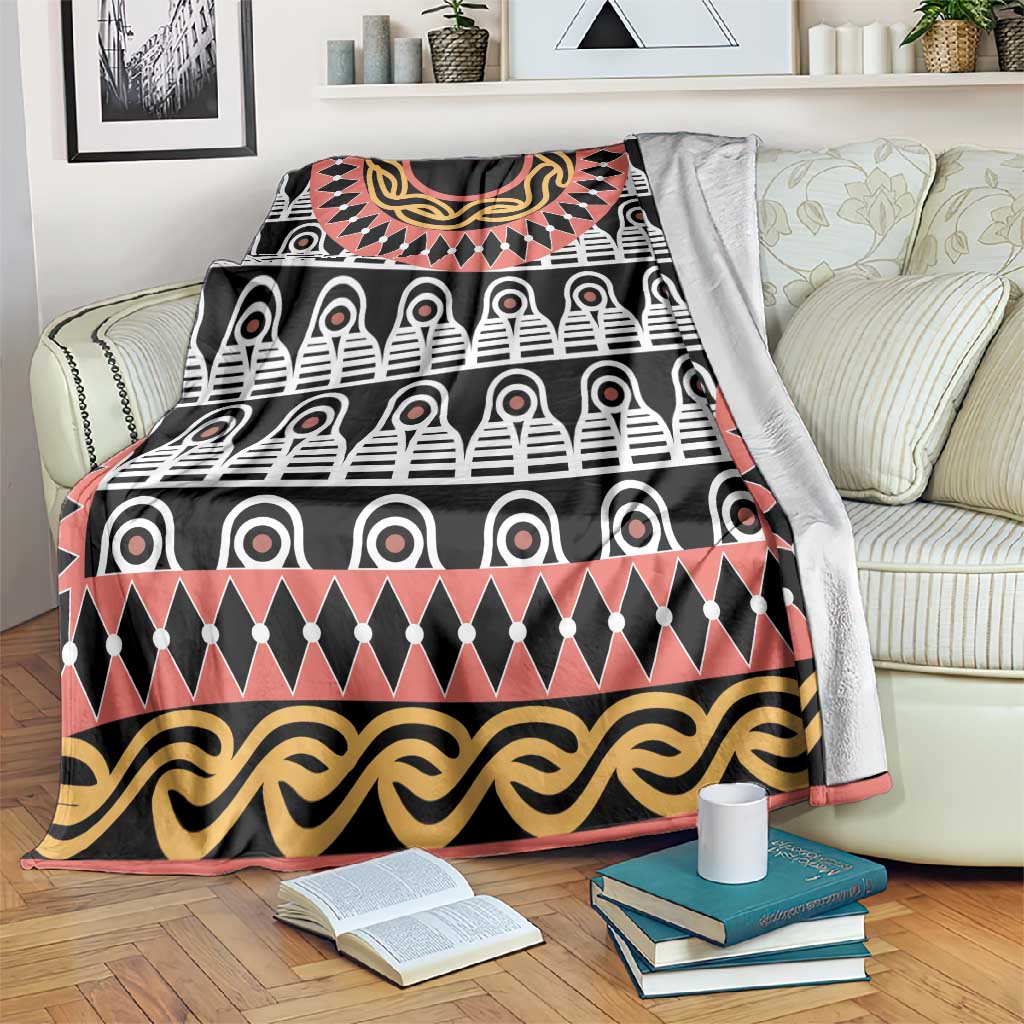 Cameroon Blanket Toghu Traditional Pattern by AfricanPride