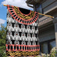 Cameroon Garden Flag Toghu Traditional Pattern