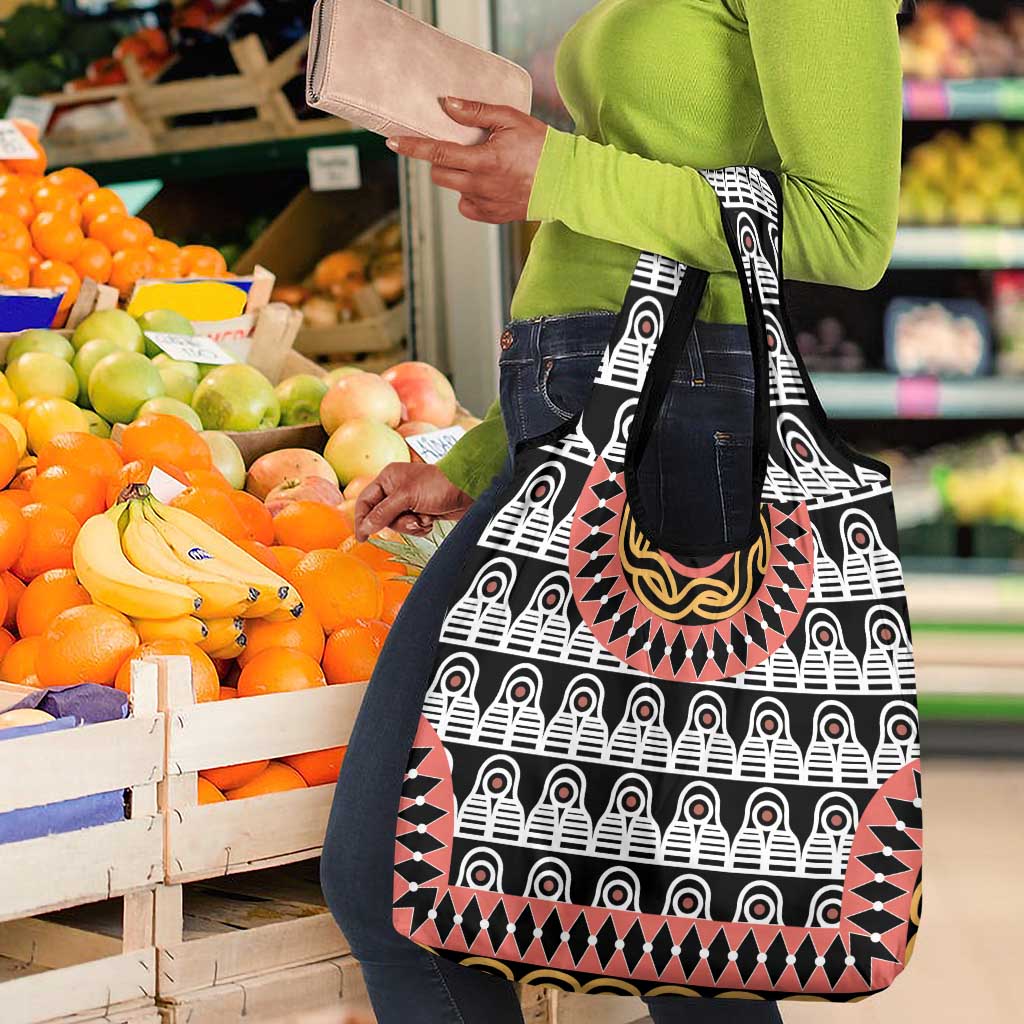 Cameroon Grocery Bag Toghu Traditional Pattern