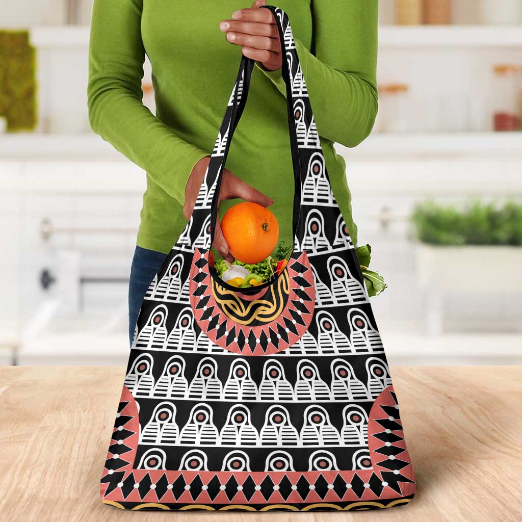 Cameroon Grocery Bag Toghu Traditional Pattern