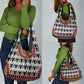 Cameroon Grocery Bag Toghu Traditional Pattern
