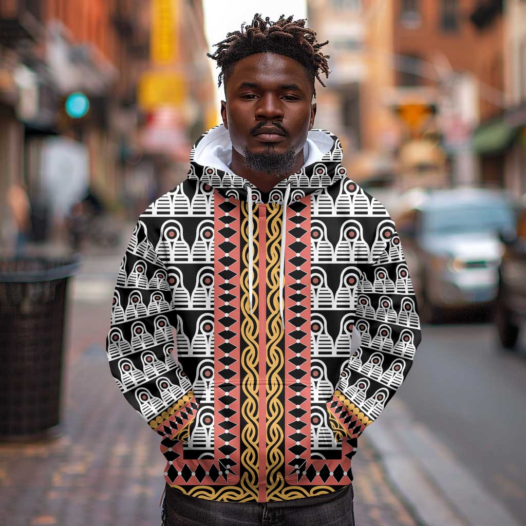 Cameroon Hoodie Toghu Traditional Pattern
