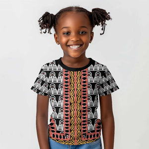 Cameroon Kid T shirt Toghu Traditional Pattern