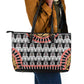 Cameroon Leather Tote Bag Toghu Traditional Pattern