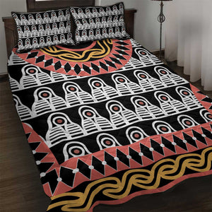 Cameroon Quilt Bed Set Toghu Traditional Pattern