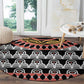 Cameroon Round Carpet Toghu Traditional Pattern