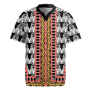 Cameroon Rugby Jersey Toghu Traditional Pattern