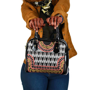 Cameroon Shoulder Handbag Toghu Traditional Pattern