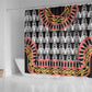 Cameroon Shower Curtain Toghu Traditional Pattern