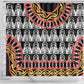 Cameroon Shower Curtain Toghu Traditional Pattern