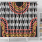 Cameroon Shower Curtain Toghu Traditional Pattern