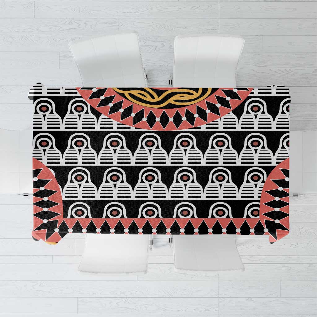 Cameroon Tablecloth Toghu Traditional Pattern