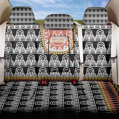 Cameroon Traditional Toghu Pattern Back Car Seat Cover