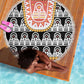 Cameroon Traditional Toghu Pattern Beach Blanket