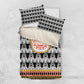 Cameroon Traditional Toghu Pattern Bedding Set