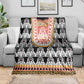 Cameroon Traditional Toghu Pattern Blanket