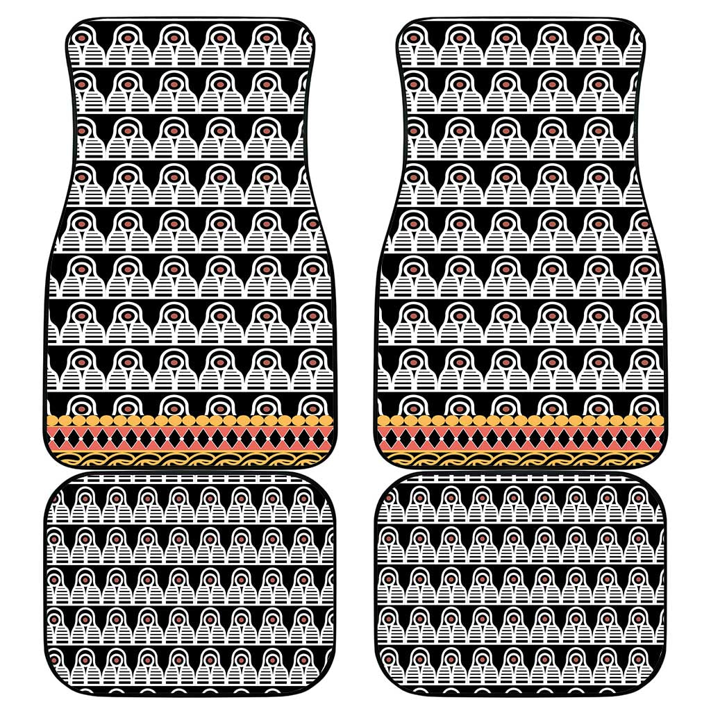 Cameroon Traditional Toghu Pattern Car Mats