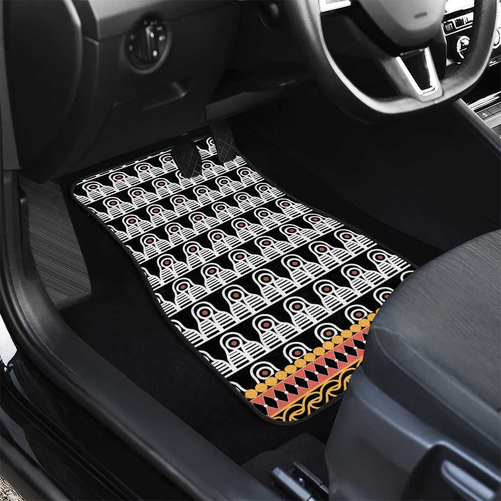 Cameroon Traditional Toghu Pattern Car Mats