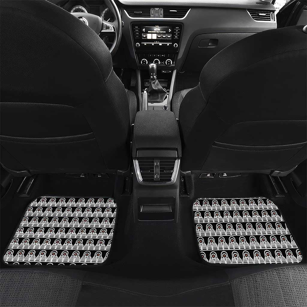 Cameroon Traditional Toghu Pattern Car Mats