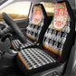 Cameroon Traditional Toghu Pattern Car Seat Cover