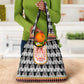 Cameroon Traditional Toghu Pattern Grocery Bag