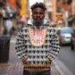 Cameroon Traditional Toghu Pattern Hoodie