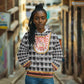 Cameroon Traditional Toghu Pattern Hoodie