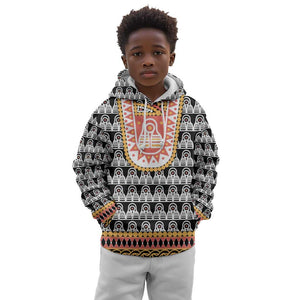 Cameroon Traditional Toghu Pattern Kid Hoodie