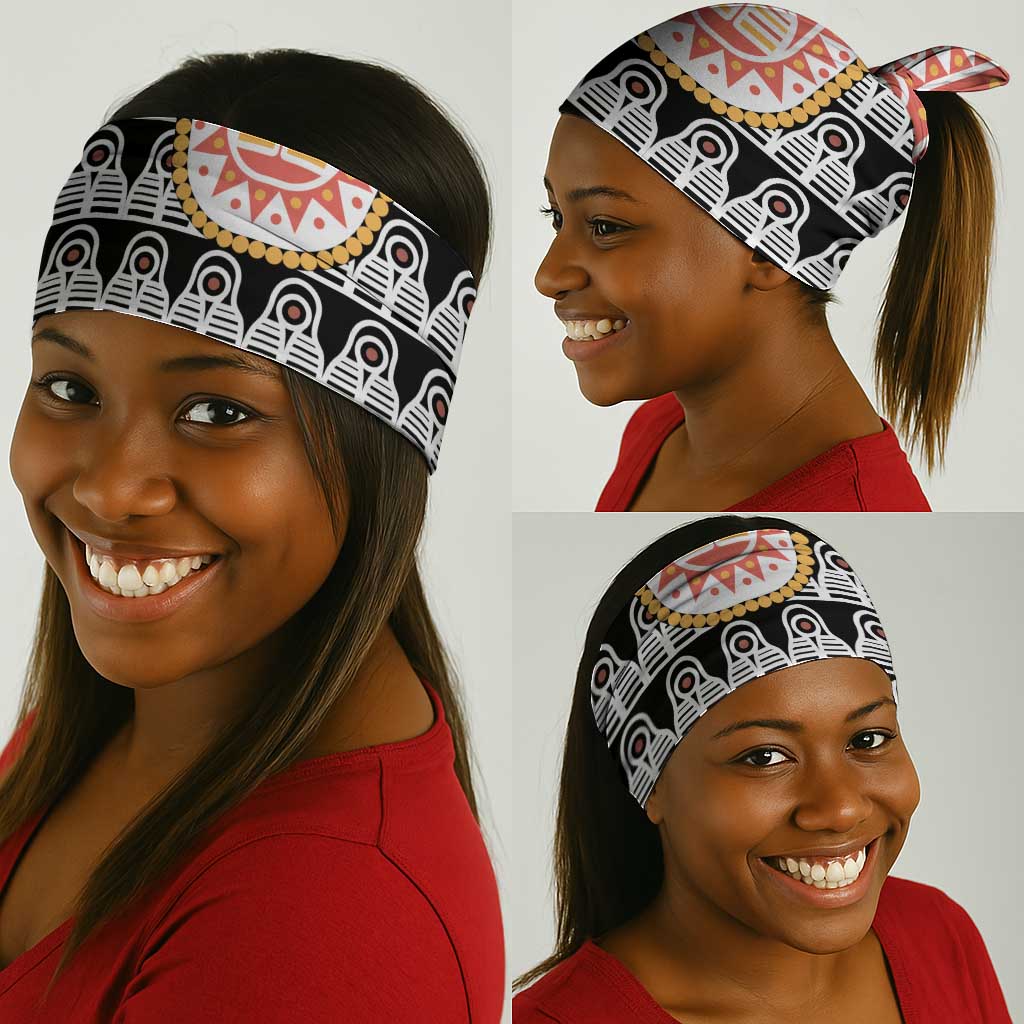Cameroon Traditional Toghu Pattern Neck Gaiter - African Pride