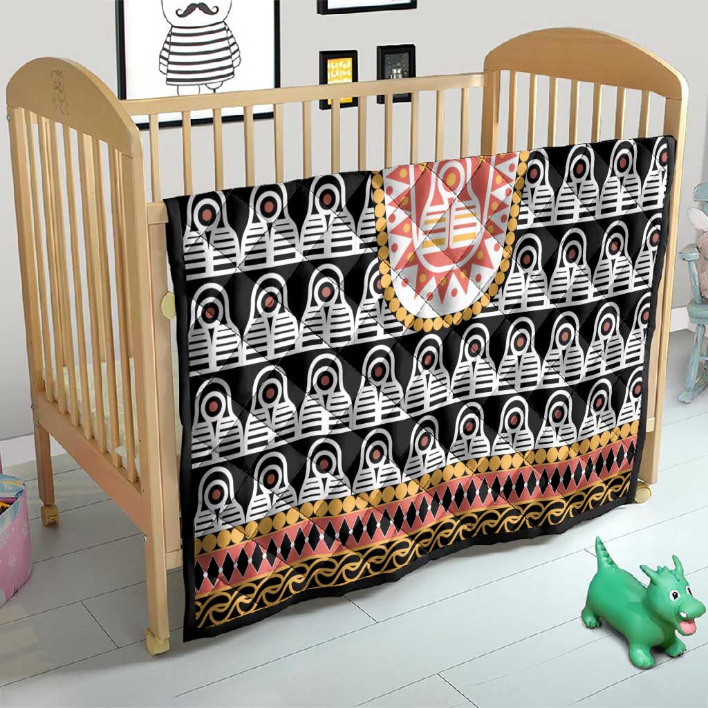 Cameroon Traditional Toghu Pattern Quilt