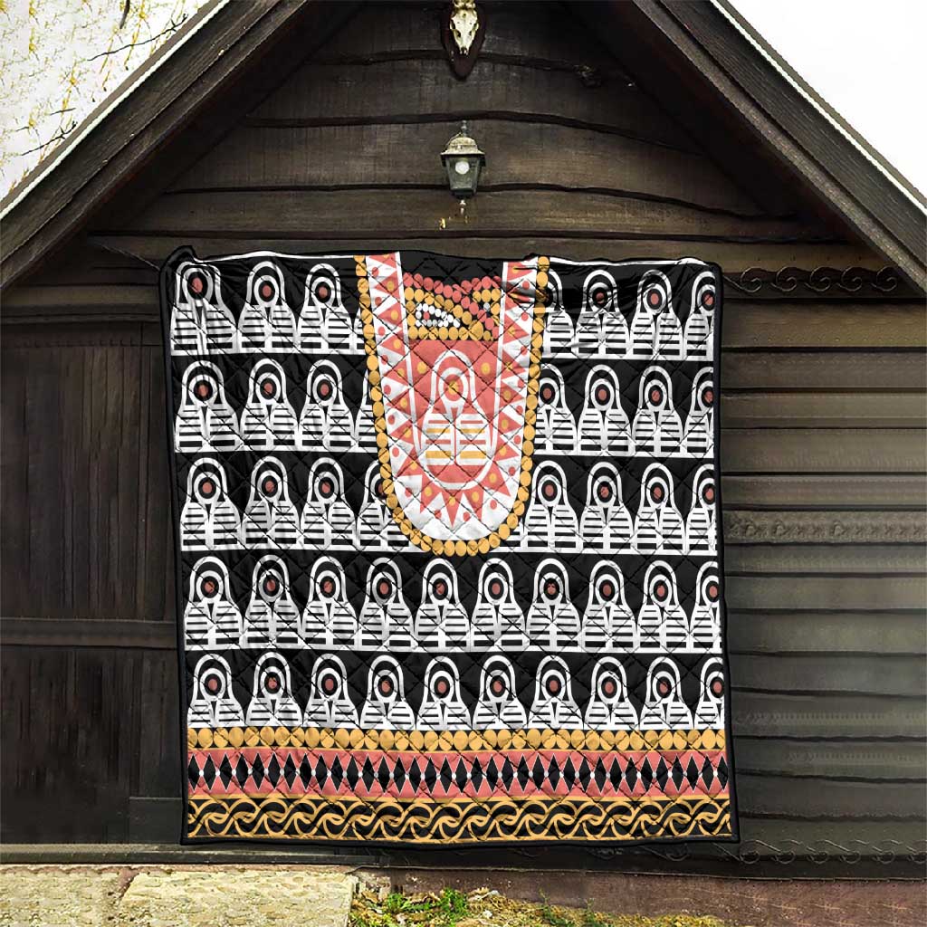 Cameroon Traditional Toghu Pattern Quilt