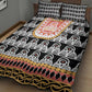 Cameroon Traditional Toghu Pattern Quilt Bed Set