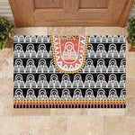 Cameroon Traditional Toghu Pattern Rubber Doormat