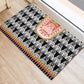 Cameroon Traditional Toghu Pattern Rubber Doormat