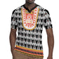Cameroon Traditional Toghu Pattern Rugby Jersey