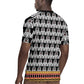 Cameroon Traditional Toghu Pattern Rugby Jersey