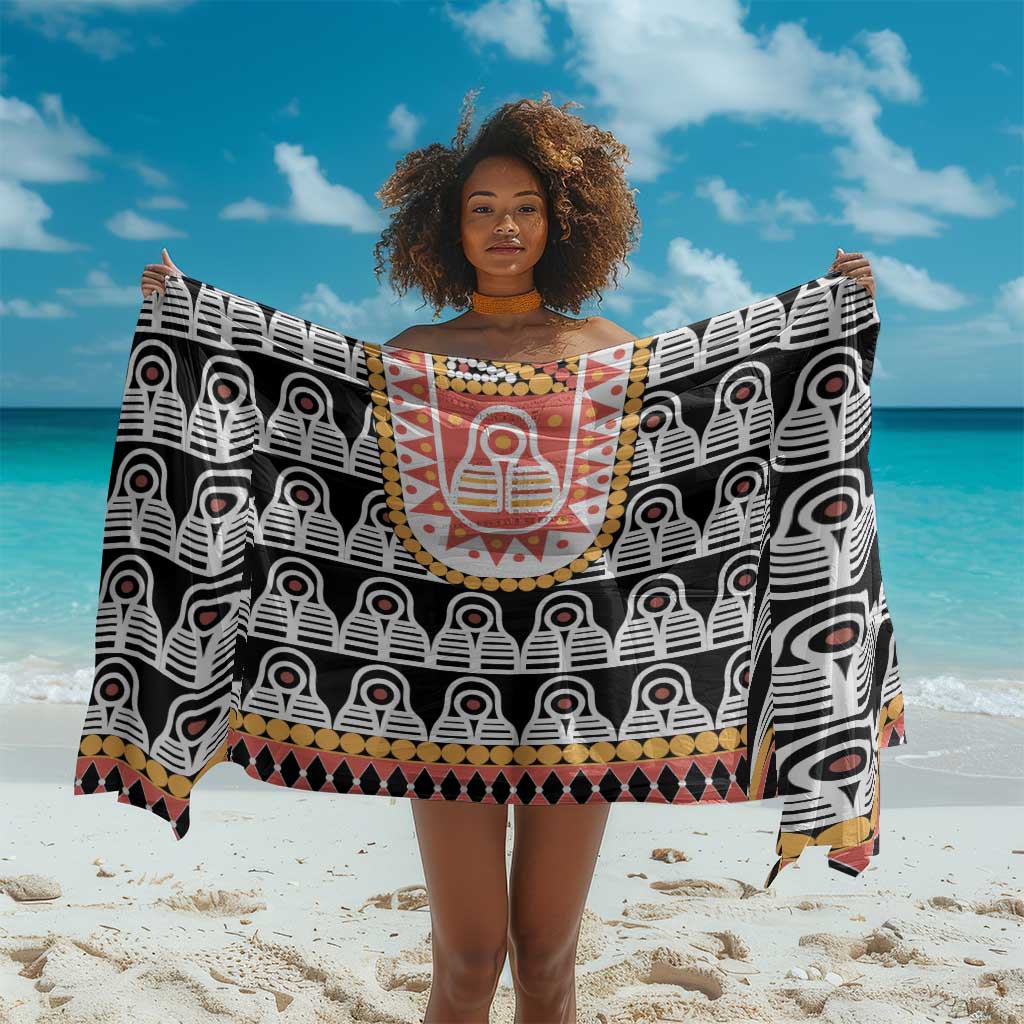 Cameroon Traditional Toghu Pattern Sarong