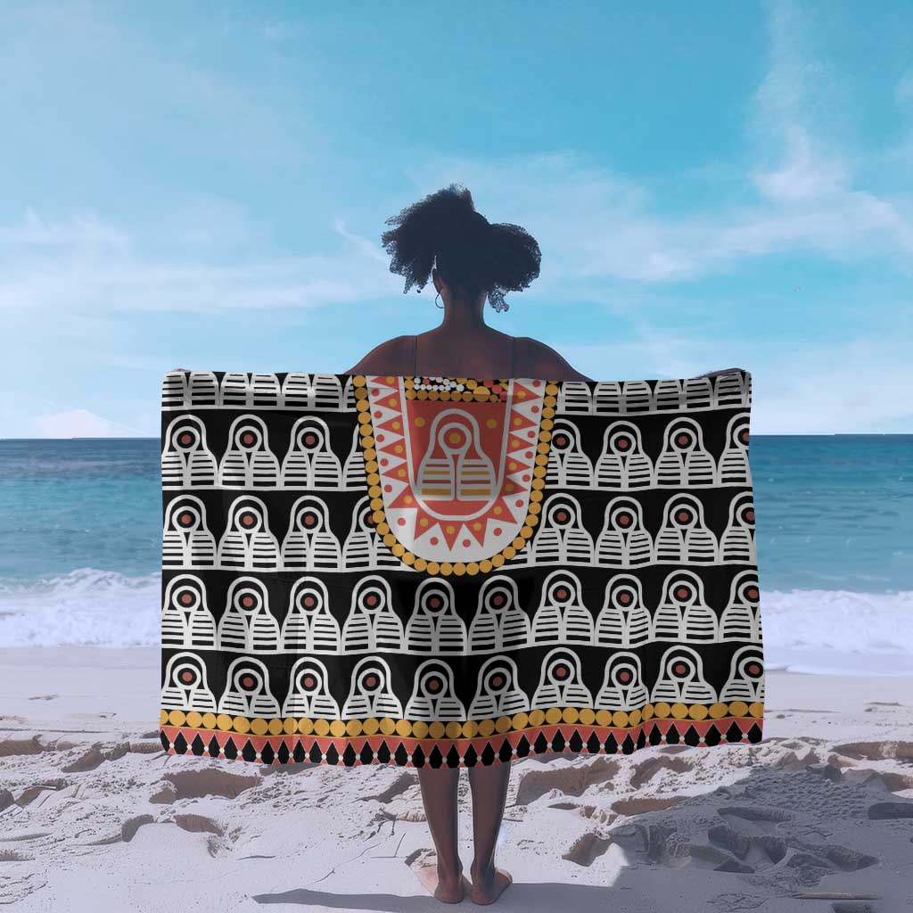 Cameroon Traditional Toghu Pattern Sarong
