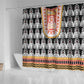 Cameroon Traditional Toghu Pattern Shower Curtain