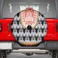 Cameroon Traditional Toghu Pattern Spare Tire Cover