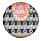 Cameroon Traditional Toghu Pattern Spare Tire Cover